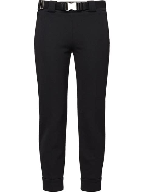 Prada Zip Detail Trousers 